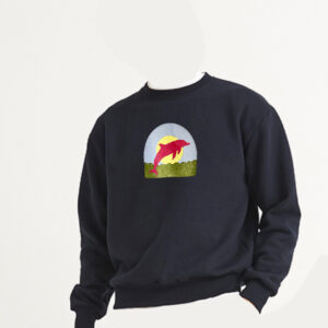 Sweat-shirt Dauphin - paillette