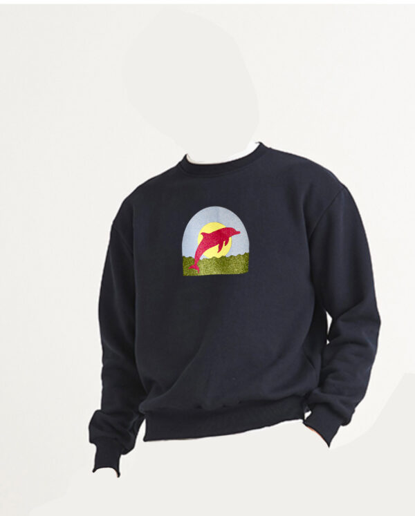 Sweat-shirt Dauphin - paillette