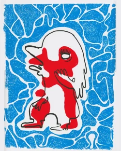 SERIGRAPHIE - Bobby rejoint Georges pour lire son manuscrit