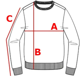 guide taille sweatshirt byBill